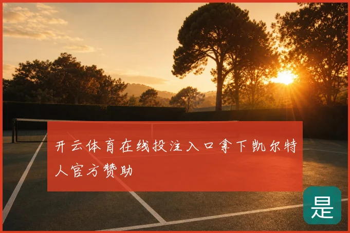 开云体育在线投注入口拿下凯尔特人官方赞助
